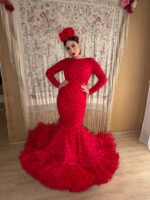 Traje de flamenca modelo Embrujo