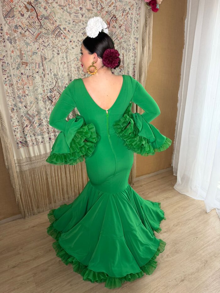 Traje de flamenca modelo Esperanza - Imagen 4