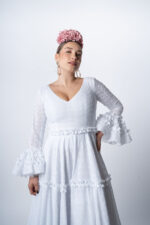 Traje de flamenca modelo Sarmiento