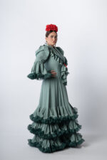 Traje de flamenca Modelo Serena - Imagen 3