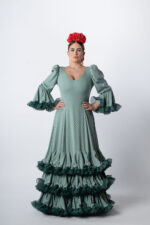 Traje de flamenca Modelo Serena - Imagen 4
