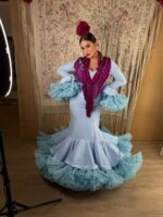 Traje de flamenca modelo Latido - Imagen 2