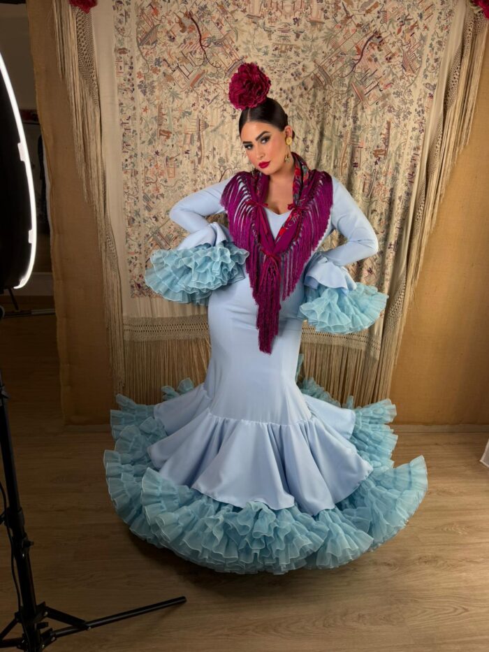 Traje de flamenca modelo Latido - Imagen 2