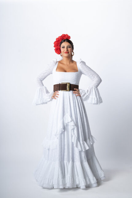 Traje de flamenca modelo Almonte