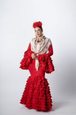 Traje de flamenca Modelo Bermeja