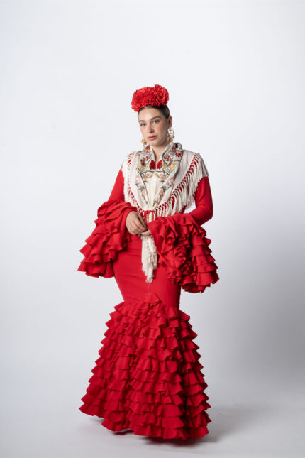 Traje de flamenca Modelo Bermeja