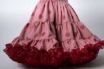 Traje de flamenca canastero Modelo Jarana rosa - Imagen 3