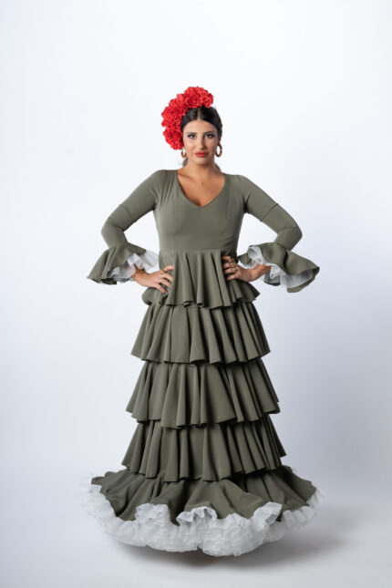 Traje de flamenca modelo Oliva