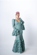 Traje de flamenca Modelo Romero - Imagen 3
