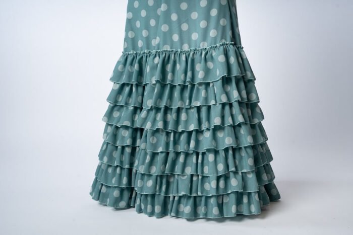 Traje de flamenca Modelo Romero - Imagen 6