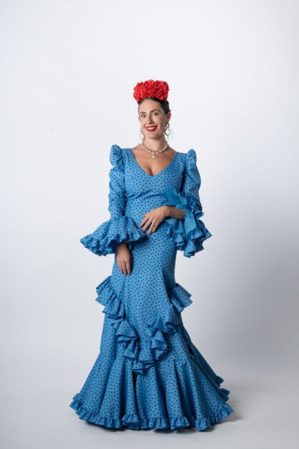 Vestido de Flamenca Modelo Zalea
