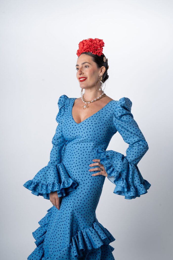 Vestido de Flamenca Modelo Zalea - Imagen 2