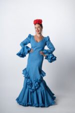 Vestido de Flamenca Modelo Zalea - Imagen 3