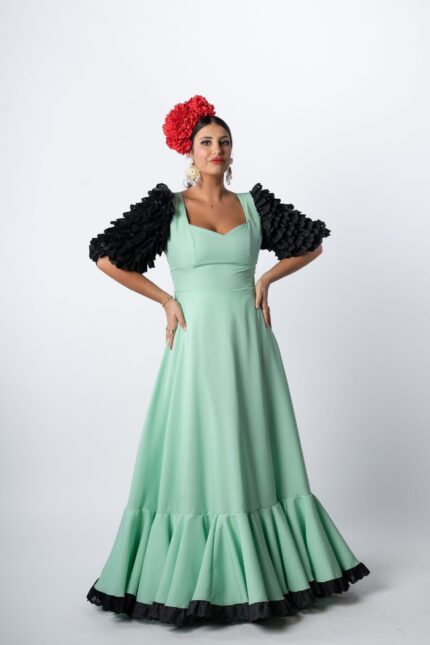 Traje de flamenca Modelo Zambra