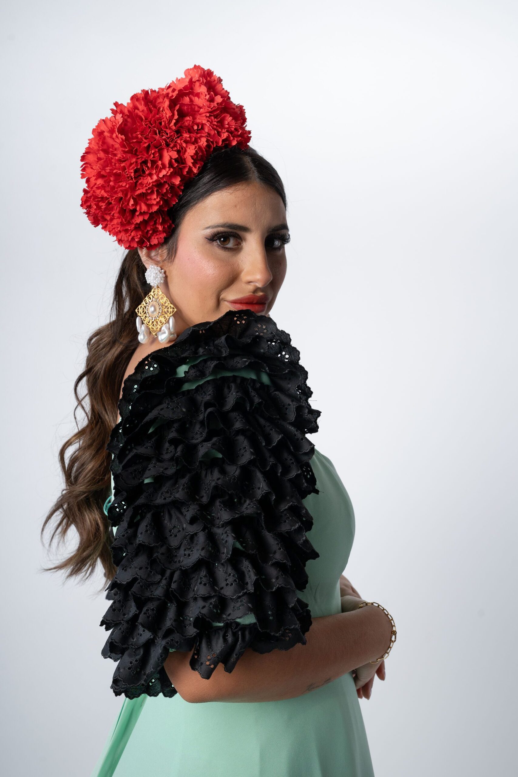Modelo Zambra 3 scaled | Moda Flamenca