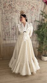 TRAJE DE FLAMENCA MODELO REINA - Imagen 2