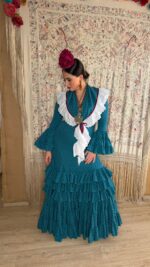 Vestido de flamenca Modelo Retama - Imagen 5