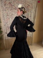 Vestido de flamenca canastero economico Modelo Rosario - Imagen 3