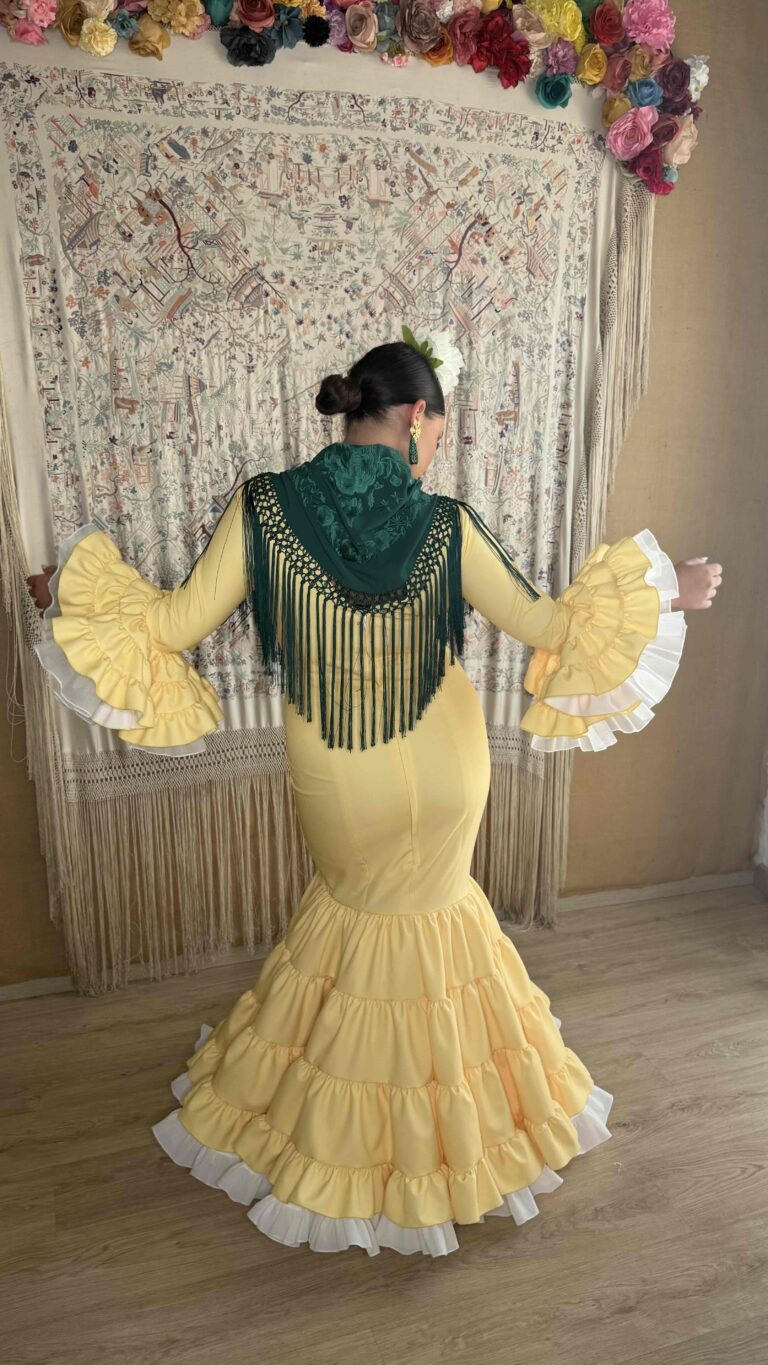TARANATA AMARILLO 2 | Moda Flamenca