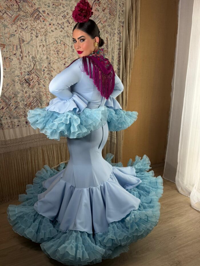 Traje de flamenca modelo Latido - Imagen 3