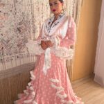 TRAJE DE FLAMENCA ROSA MODELO DULCE