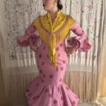 TRAJE DE FLAMENCA ROSA NUDE
