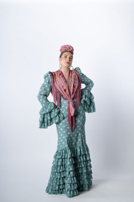 Traje de flamenca Modelo Romero